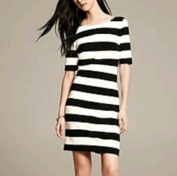 Banana Republic bold striped dress - Picture 2 of 7